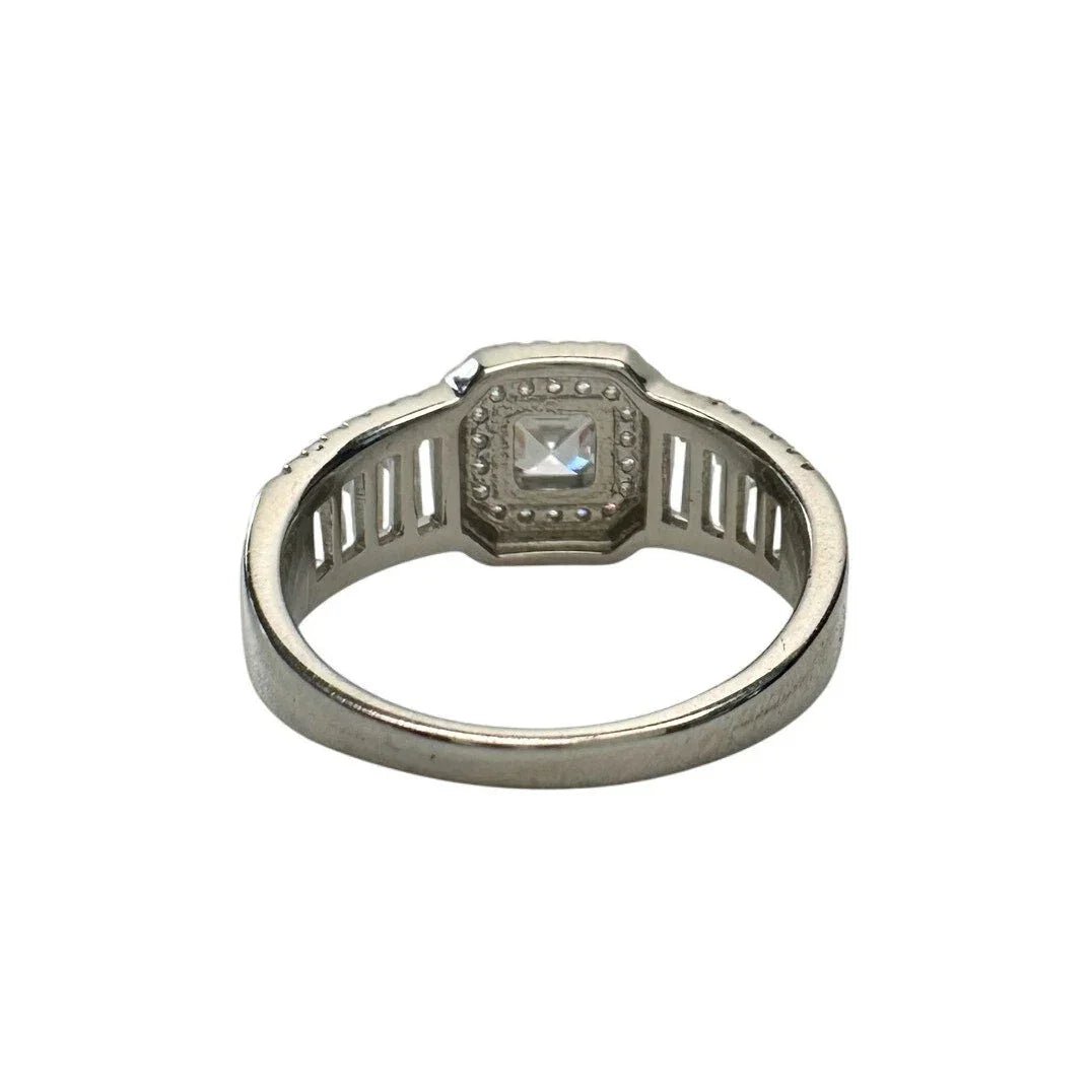 Asscher Cut 2.50 ct Lab Created White Sapphire Ring size 10 - Unbranded - Ring - A+ Stuff