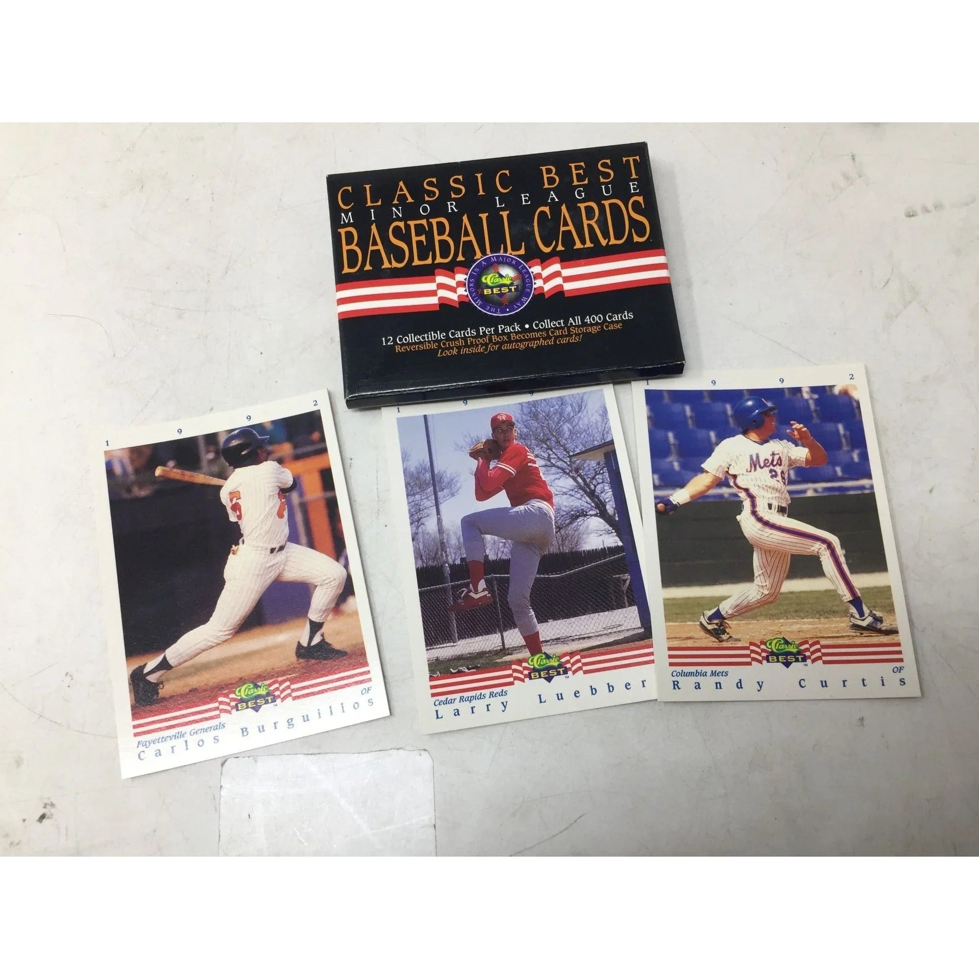 Assortment of Classic Best Minor League Baseball Cards in Original Box - A+ Stuff - Collectible Trading Cards - A+ Stuff