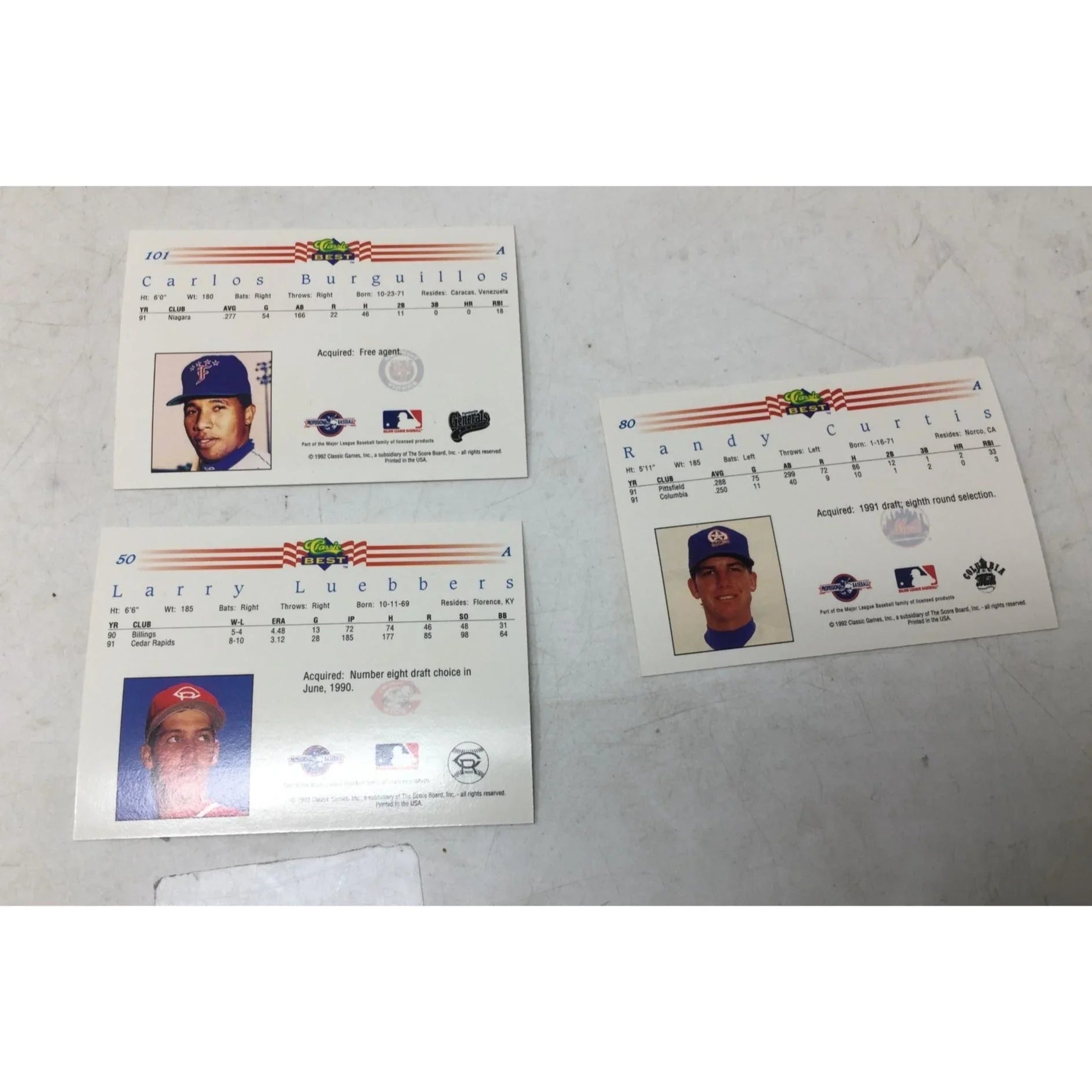 Assortment of Classic Best Minor League Baseball Cards in Original Box - A+ Stuff - Collectible Trading Cards - A+ Stuff