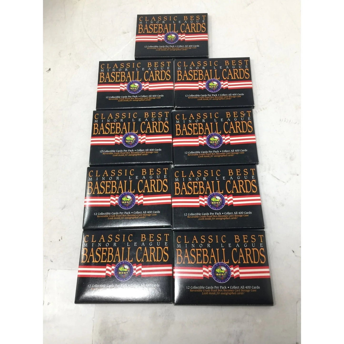 Assortment of Classic Best Minor League Baseball Cards in Original Box - A+ Stuff - Collectible Trading Cards - A+ Stuff