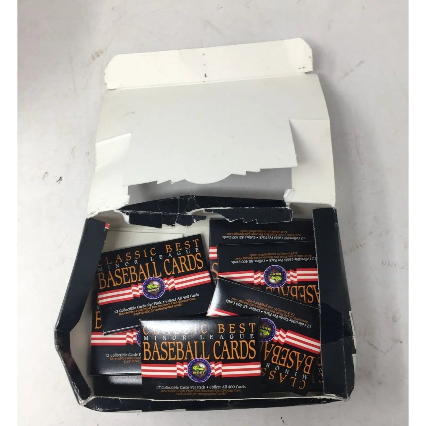 Assortment of Classic Best Minor League Baseball Cards in Original Box - A+ Stuff - Collectible Trading Cards - A+ Stuff