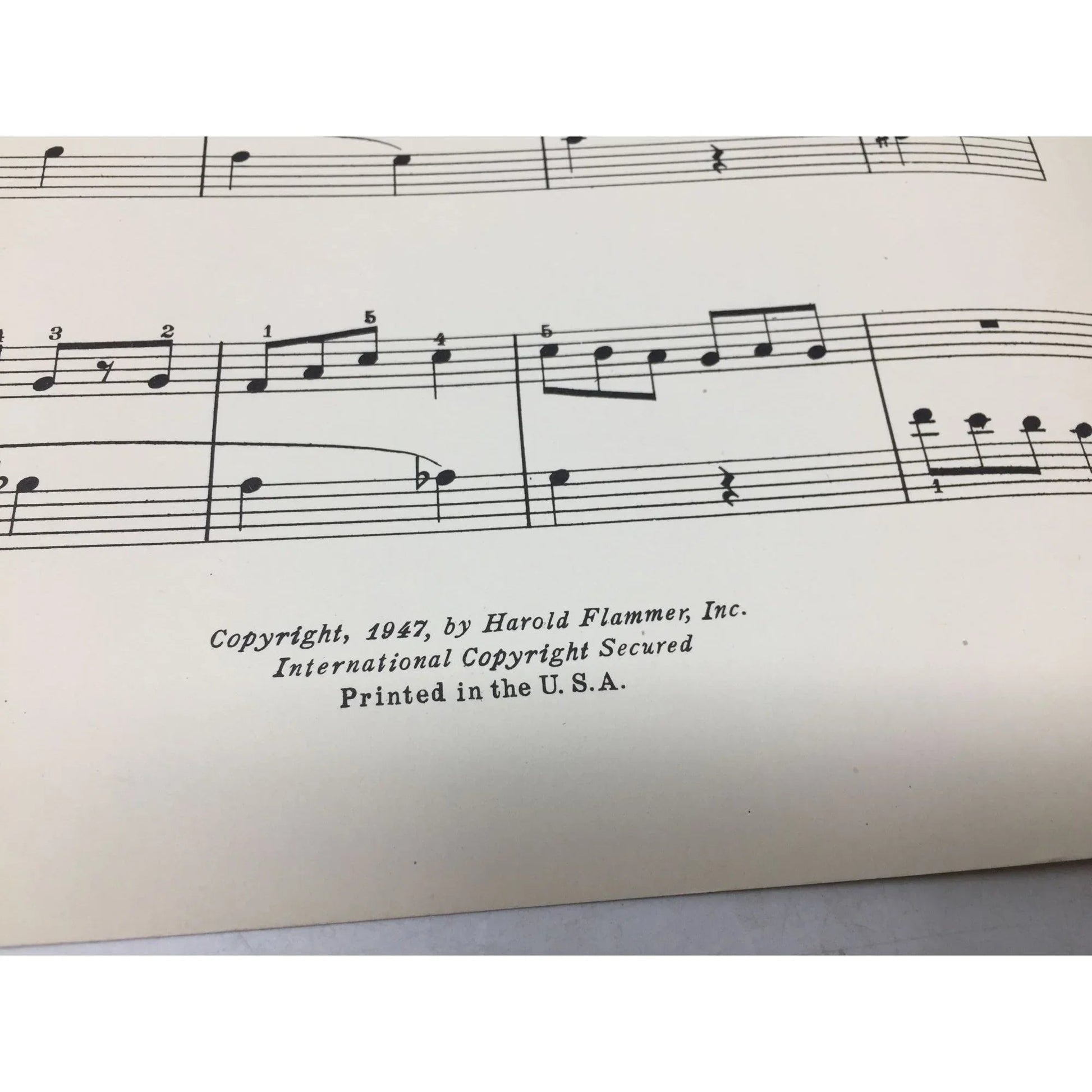''AT THE RACES'' Piano Solo by Anne Robinson Vintage Sheet music - A+ Stuff - sheet music - A+ Stuff