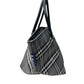 Autre Marque Burberrys London Gray Nova Check Blue Label NylonTote Bag - Burberry - Designer Bag - A+ Stuff