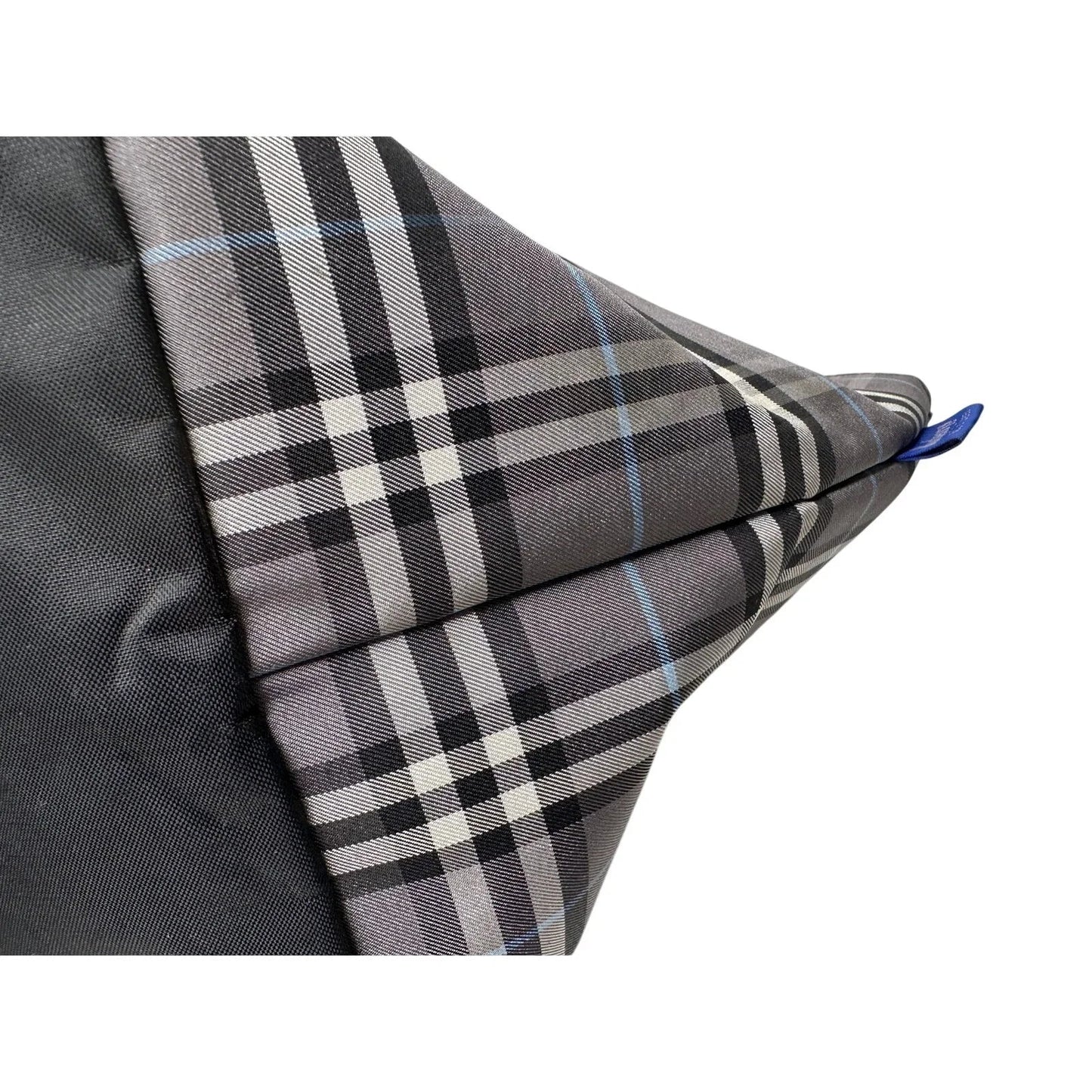 Autre Marque Burberrys London Gray Nova Check Blue Label NylonTote Bag - Burberry - Designer Bag - A+ Stuff