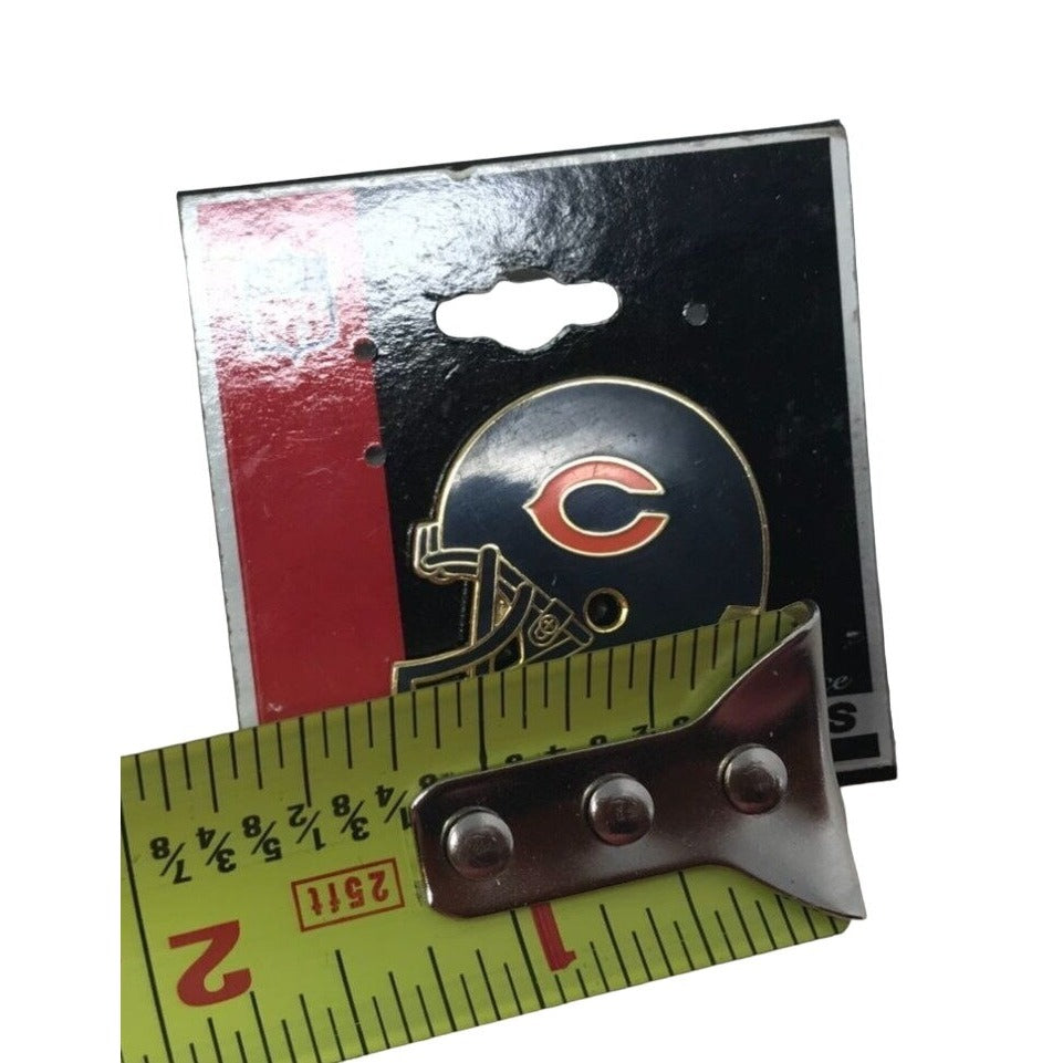 Vintage NFL Chicago Bears Metal Helmet Pin- The Pin Collector's Choice Collectibles