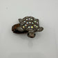 Vintage Costume Jewelry  Owl, Dolphin and Turtle Rhinestone Animal Rings (missing Stones)