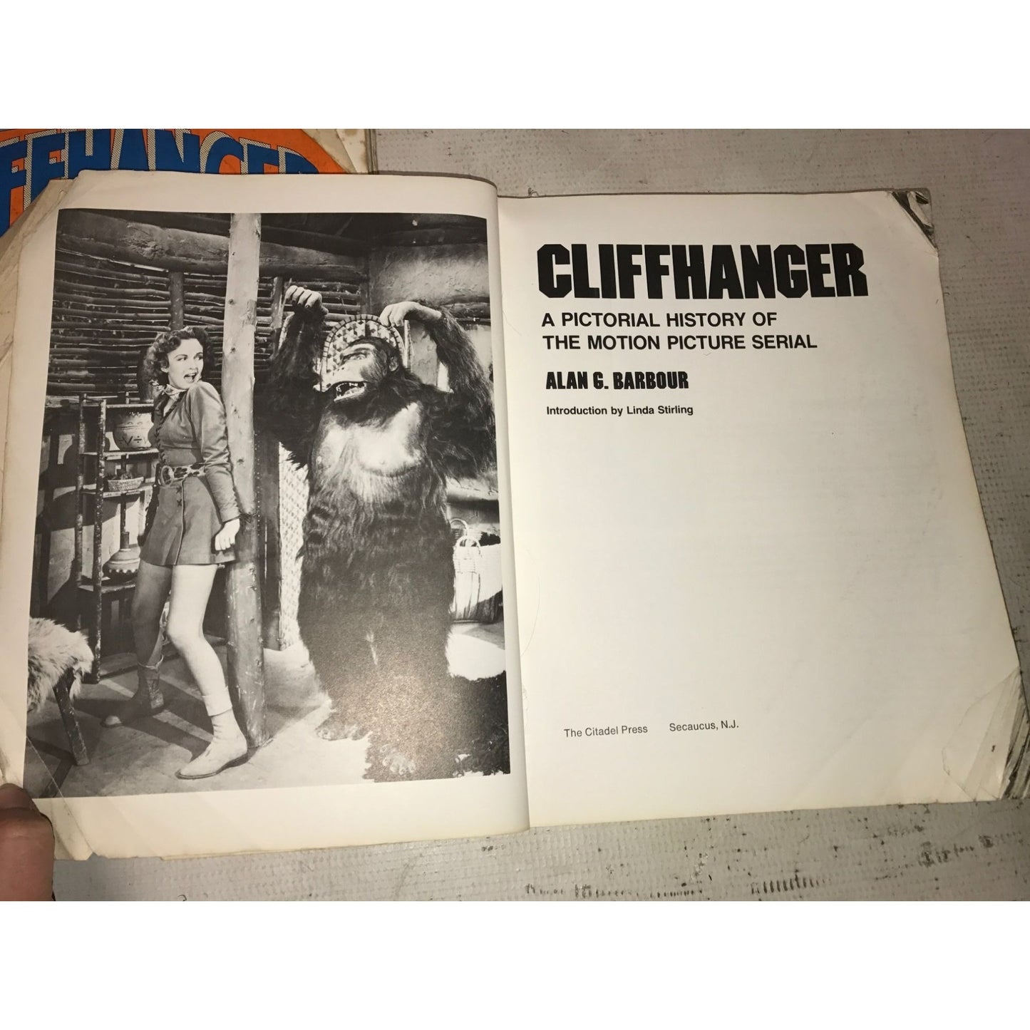 Vintage Cliffhanger: A Pictorial History Of The Motion Picture Serial Book