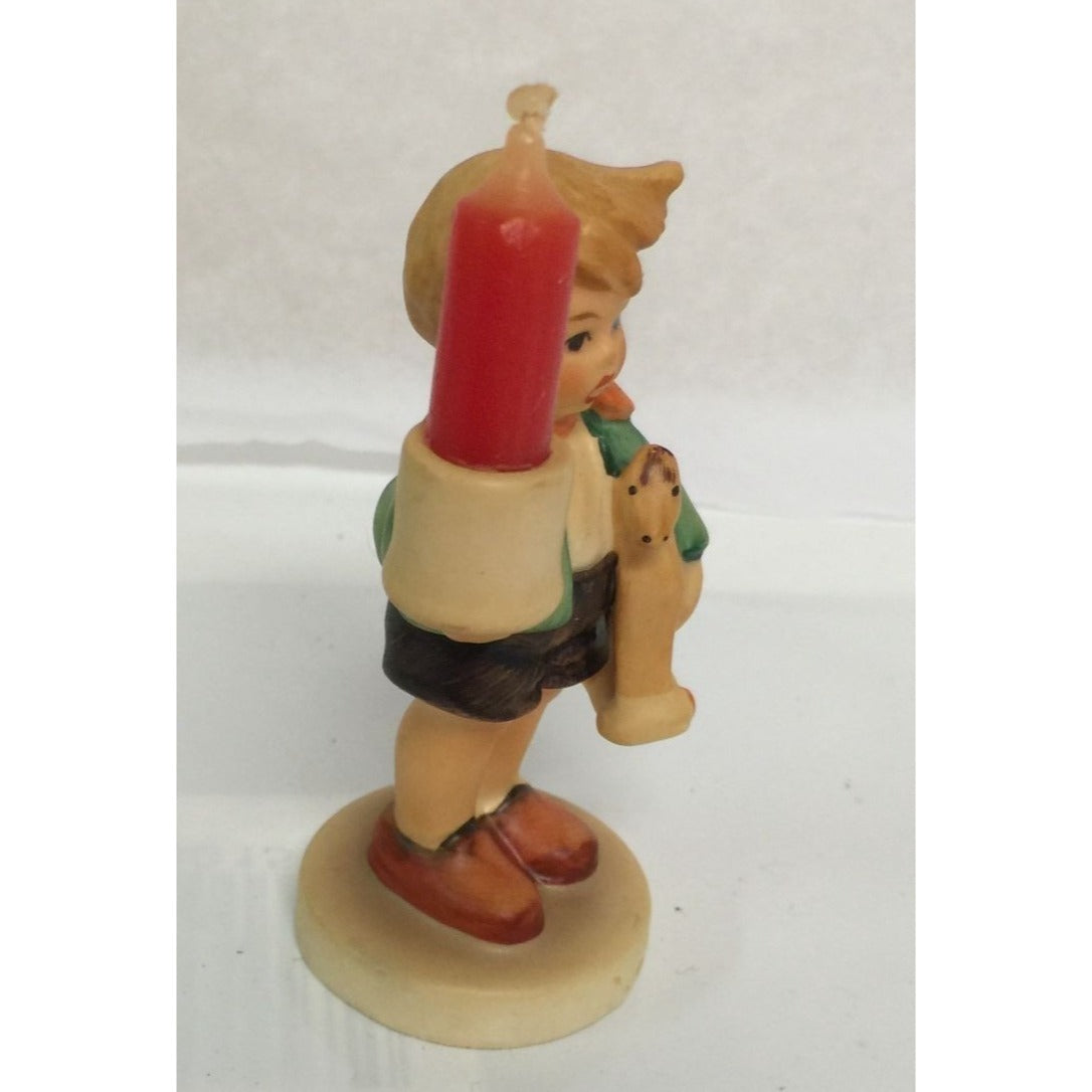 Goebel Hummel W. Germany Advent Candle Holder Figurine Boy