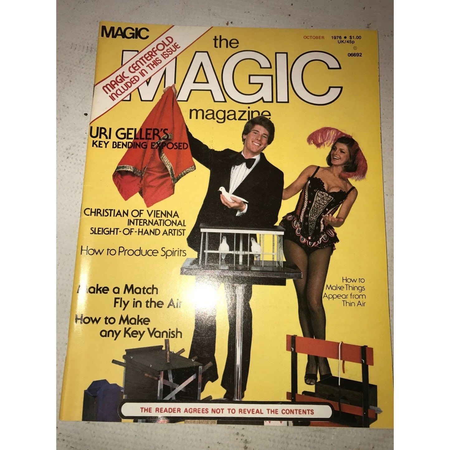 Vintage Collectible October 1976 The Magic Magazine