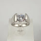 Shimmering and Beautiful 2.00 Carat DiamondLite Solitaire Ring  - Sterling - A+ Stuff