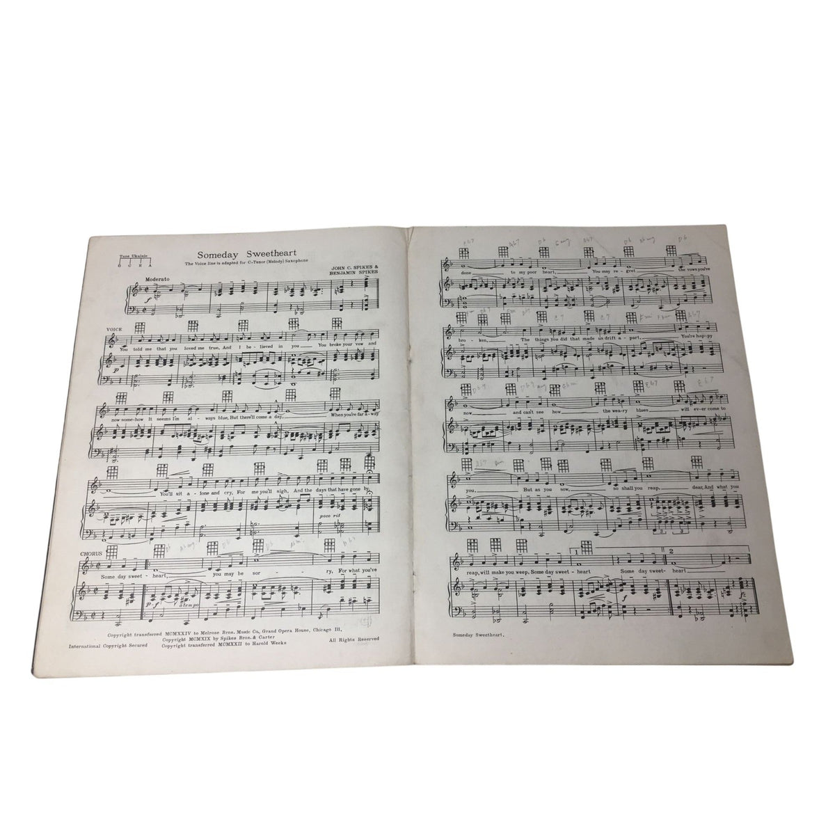 Vintage Copy of the Melrose Dixie Song and Dance Folio No. 1 A+ Stuff  A+ Stuff Sheet Music