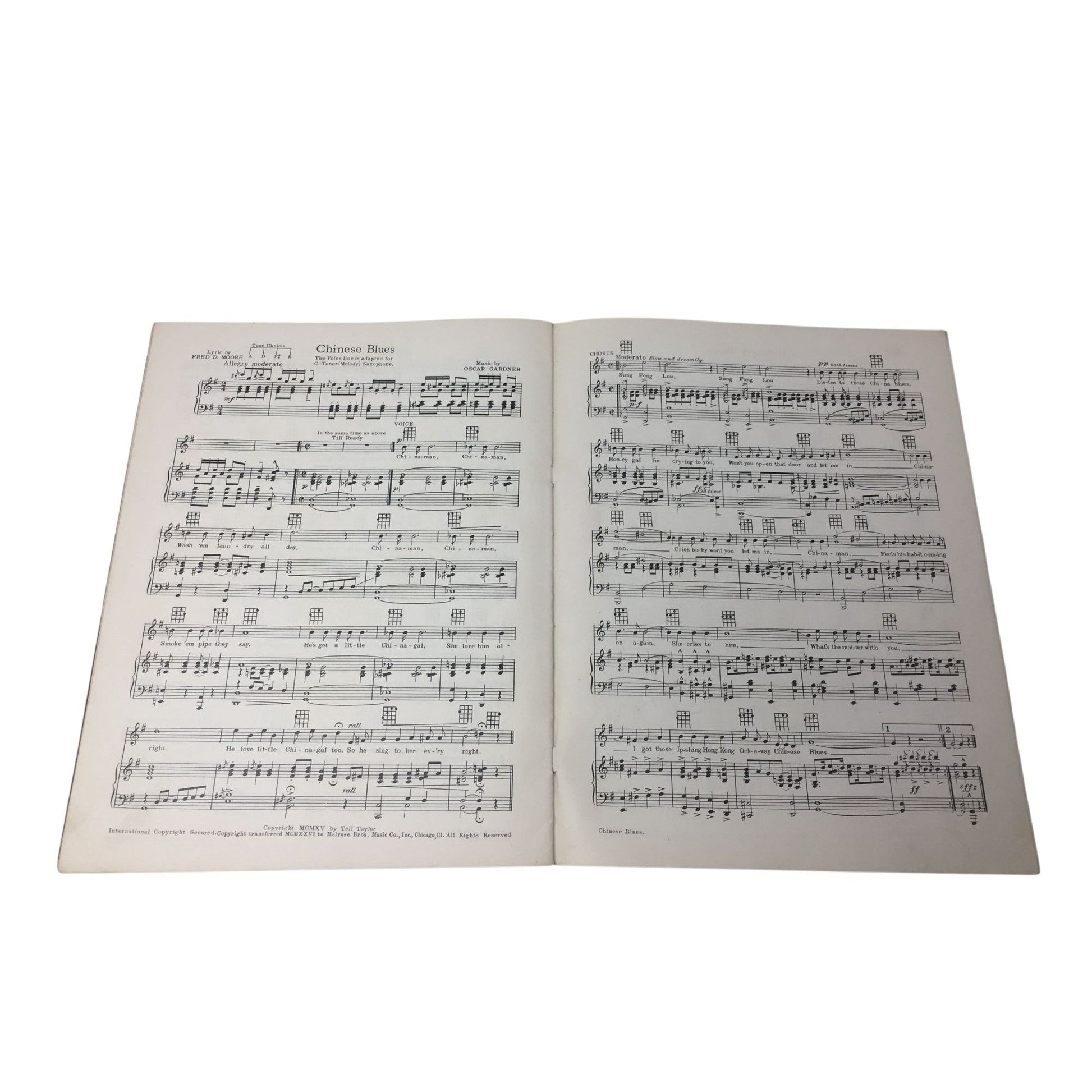 Vintage Copy of the Melrose Dixie Song and Dance Folio No. 1 A+ Stuff  A+ Stuff Sheet Music