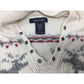 Juniors- Vintage Abercrombie and Fitch Hoodie Sweater - fun deer, heart and chevrons design - Great Design