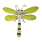 Large Metal Dragonfly Home/Garden Decor (Yellow, White, Black)