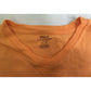 Mens Polo Ralph Lauren Size Large V Neck Orange Shirt