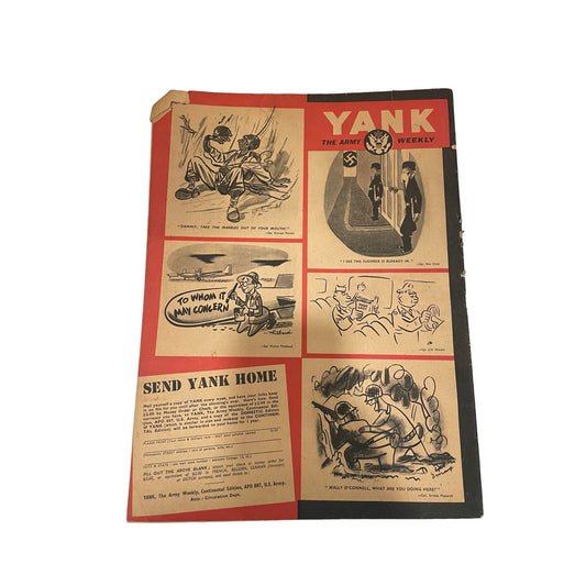 Vintage April 1945 Continental Edition YANK The Army Weekly ''GI Tourists''