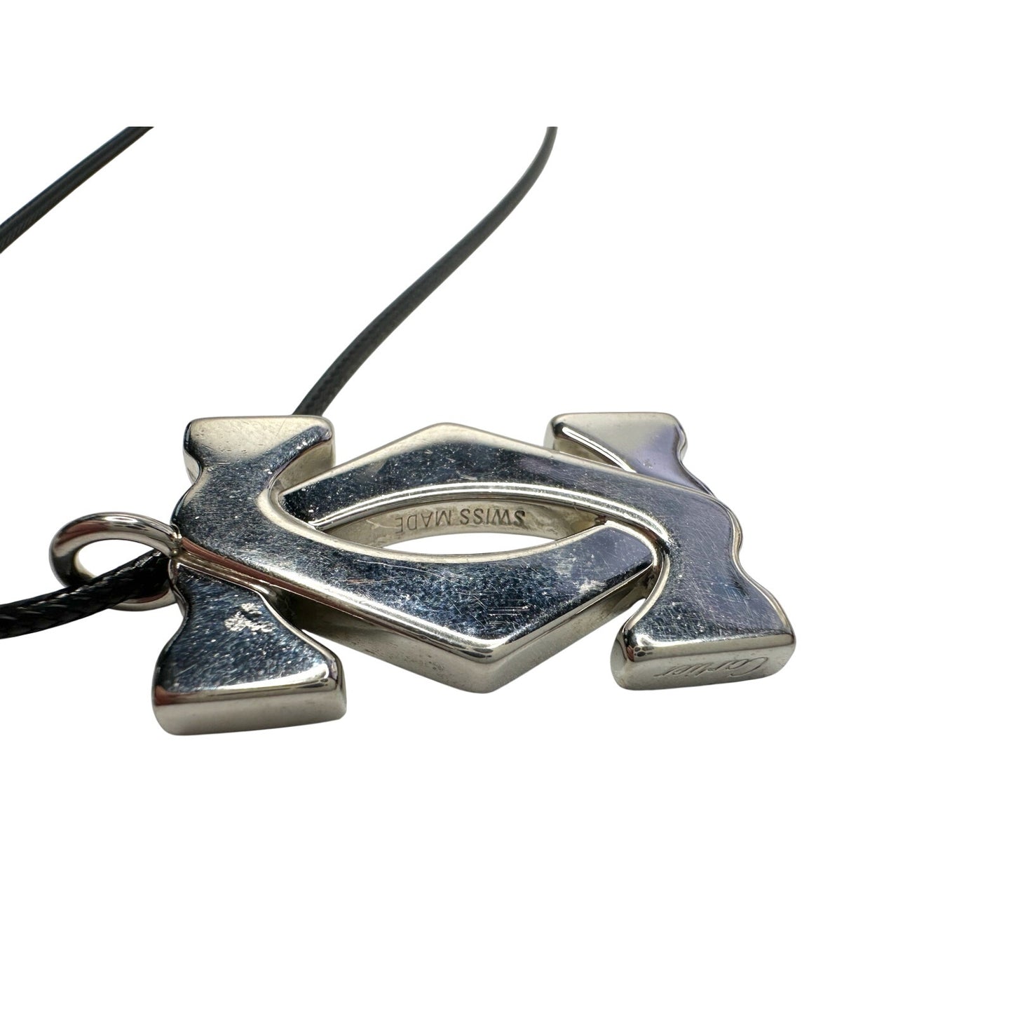 Cartier 2C Logo Pendant  (aka C De Cartier Necklace Top)