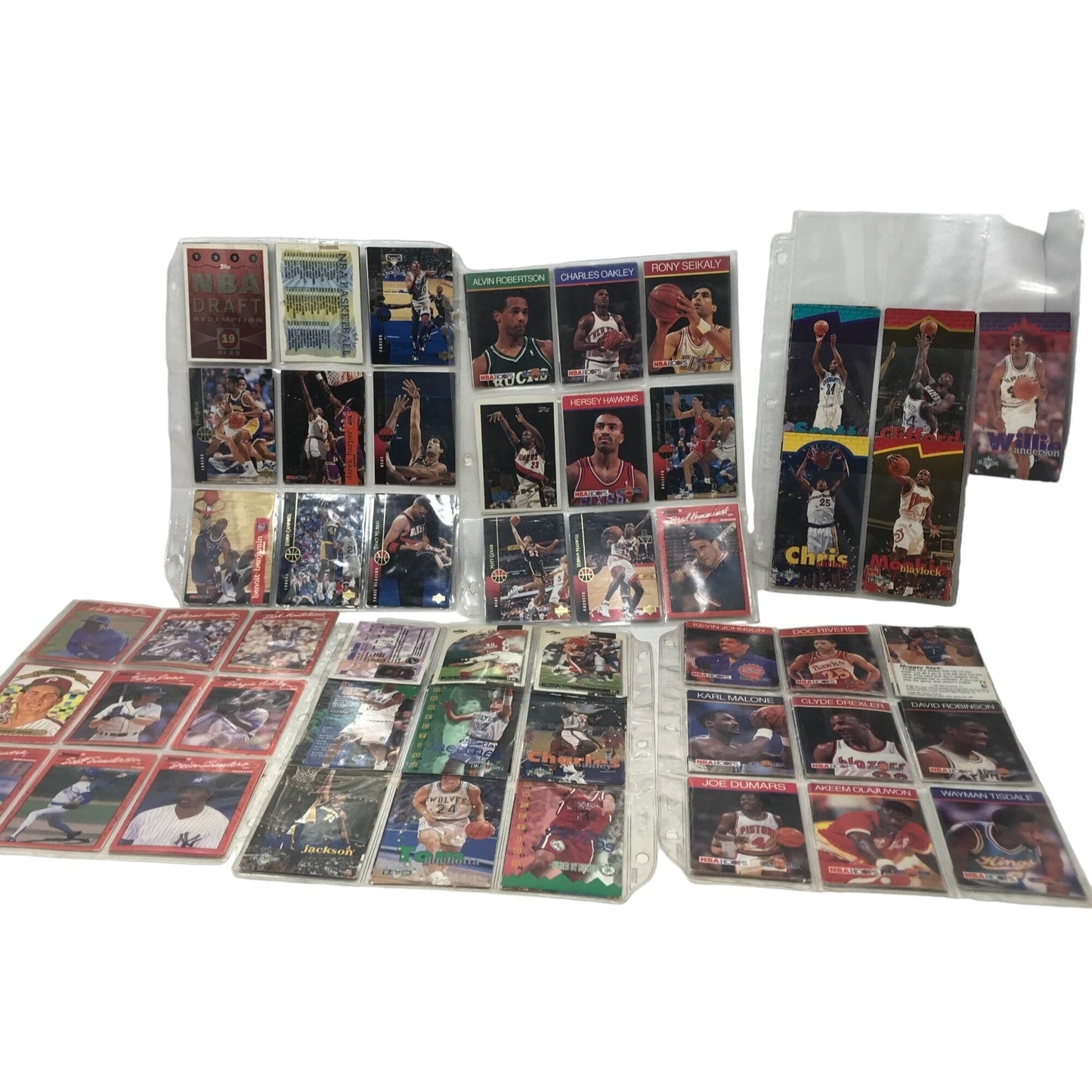 Large Miscellaneous Lot of Basketball Collectible Cards (45)