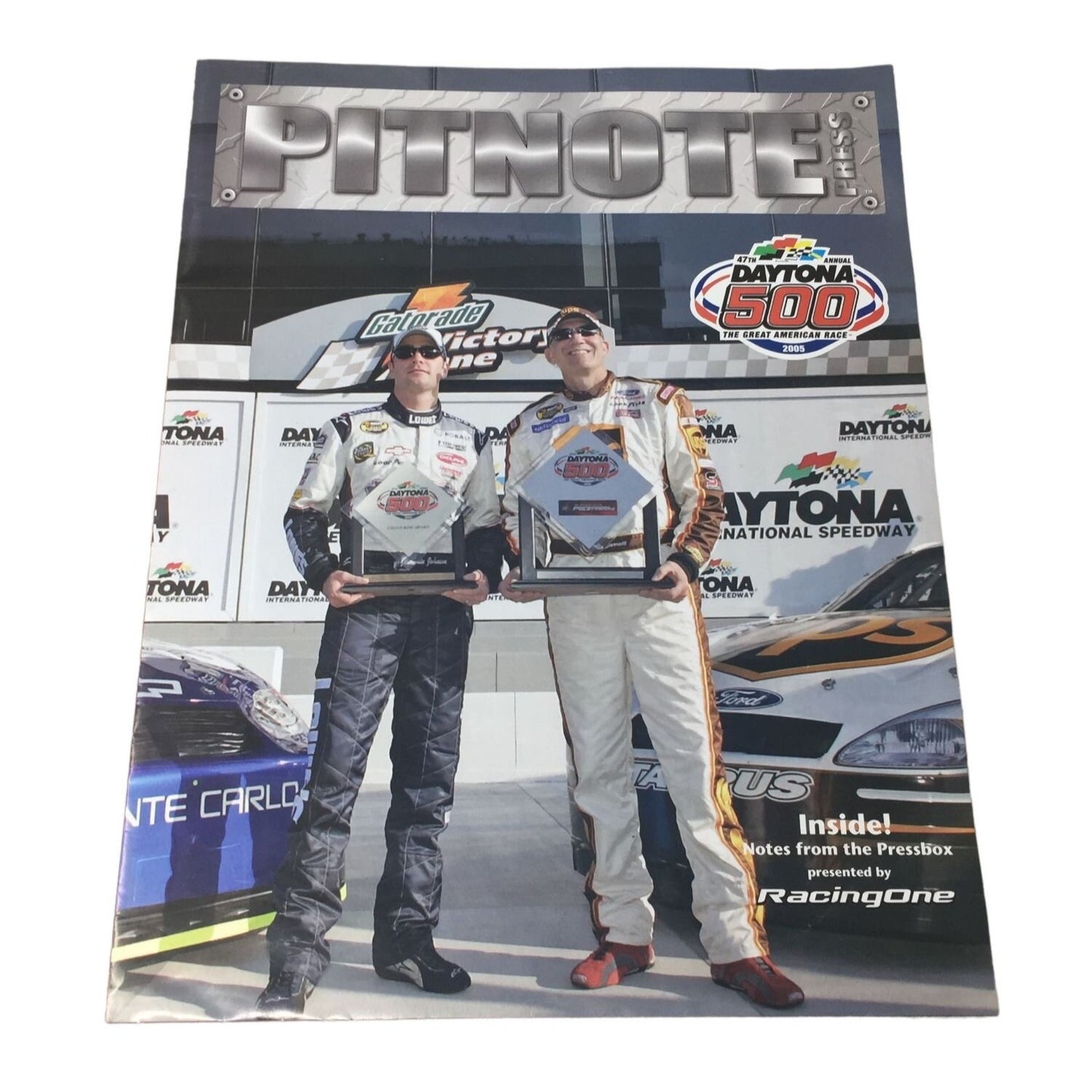 Pitnote Press Programs- 2005 Daytona 500 The Great American Race Program 47th Annual