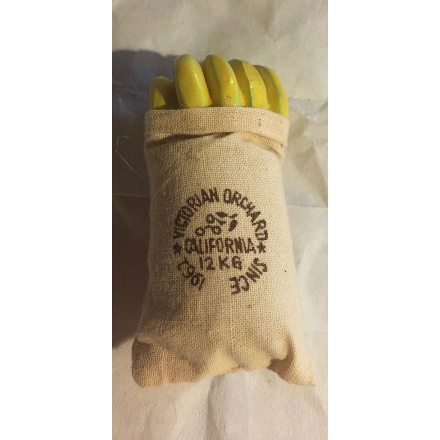 Vintage Sack of Bananas Small 3" Refrigerator Magnet