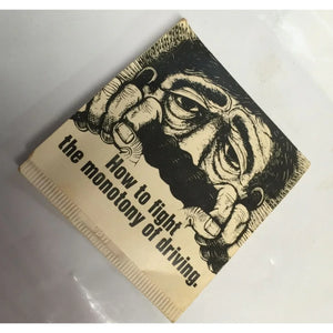Vintage Sample of NoDoz Action Aids "How to fight the monotony of driving"