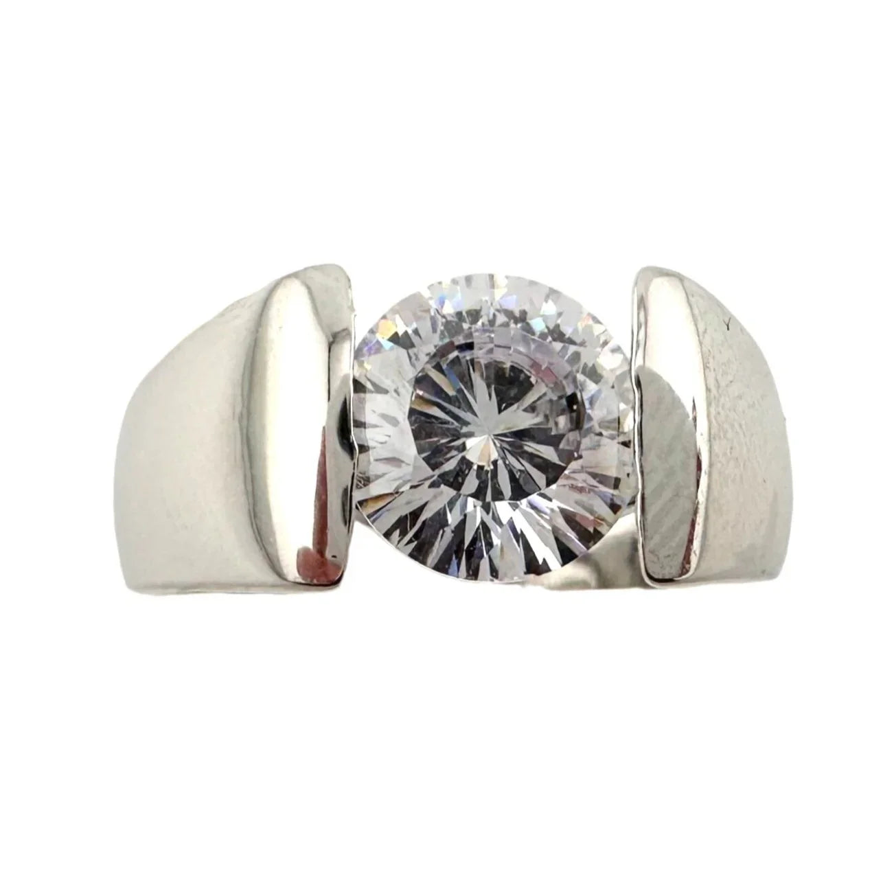 Shimmering and Beautiful 2.00 Carat DiamondLite Solitaire Ring  - Sterling - A+ Stuff