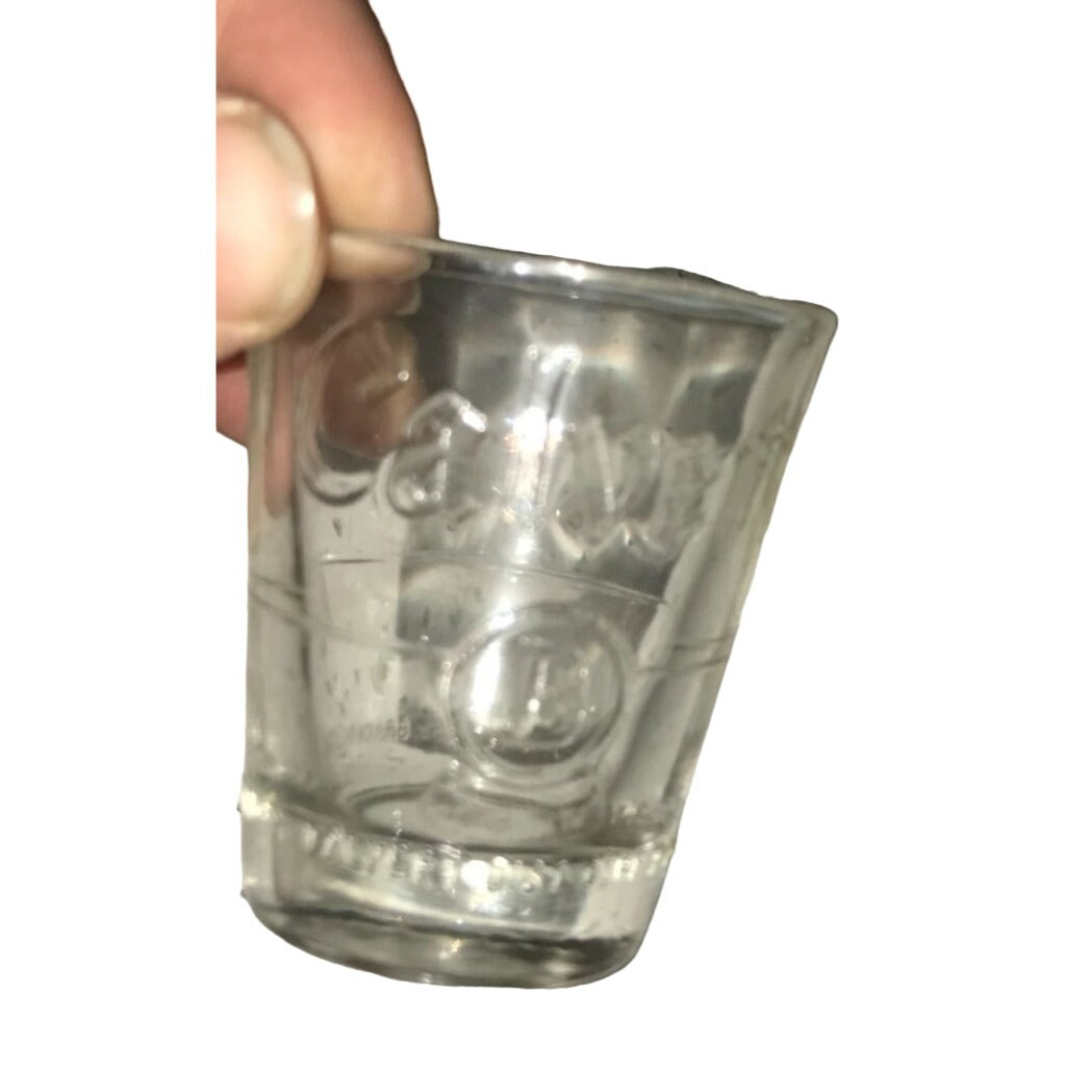 Calvert Reserve A & B Set of Two Clear Shot Glasses