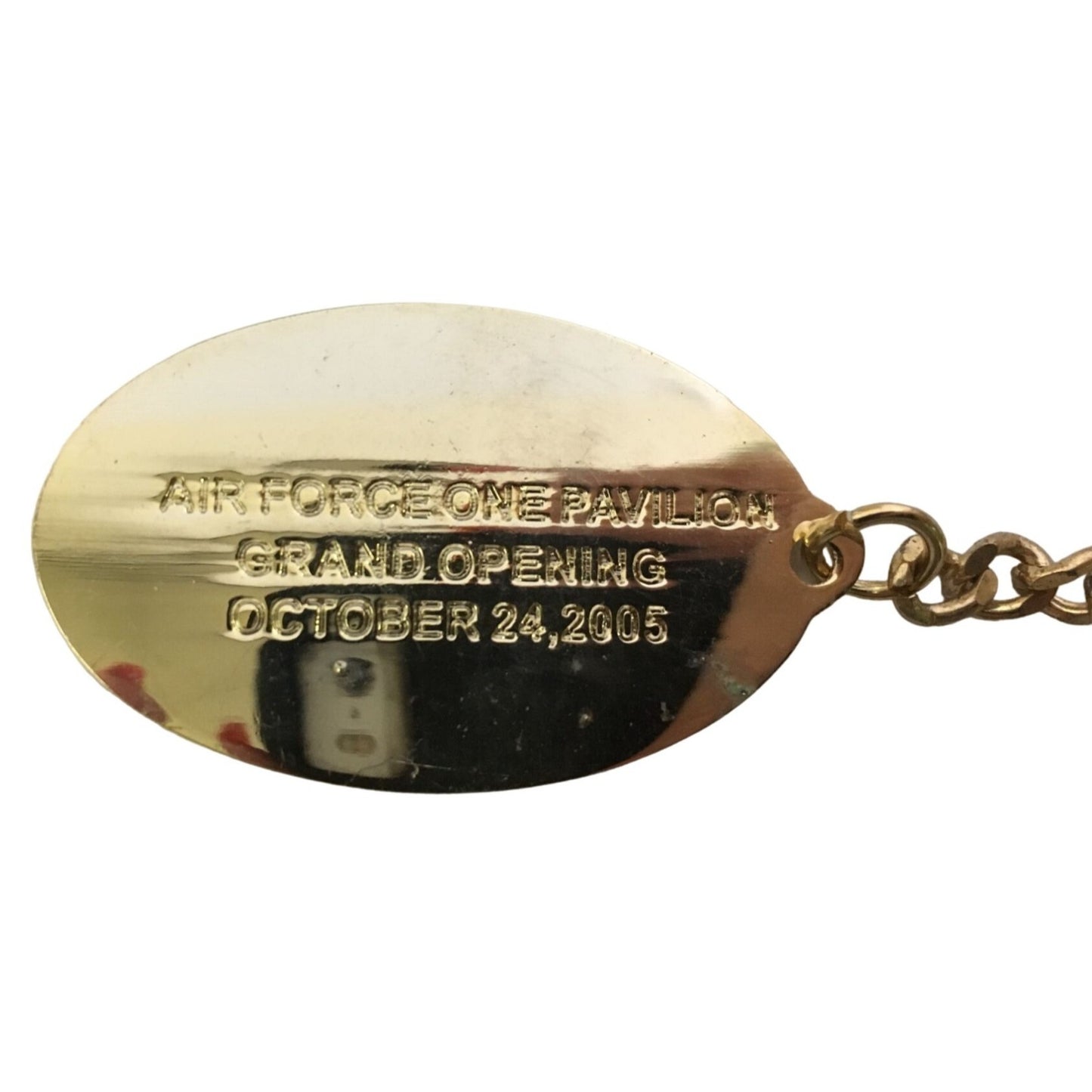 Air Force One Pavilion Grand Opening October 24, 2005 Key Chain/Key Ring