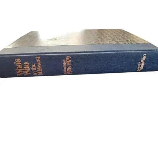 Whos Who in the Midwest 1978-1979 - vintage book --