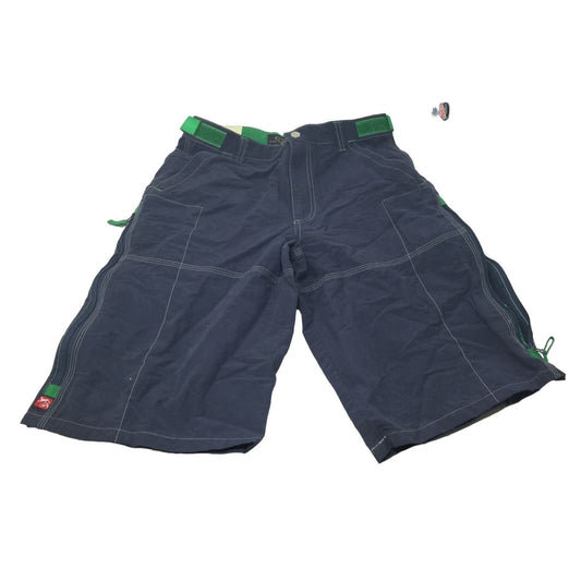 Lee Navy Blue & Green Boy's Shorts Size 14R NWT