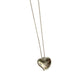 Tiffany and Co Elsa Peretti Full Heart (Curved Heart) Necklace 15"