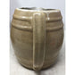 Vintage Ceramic Barrel Shaped Handled Pitcher