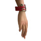 Hermes Pousse - Pousse Red Leather Wrap Bracelet