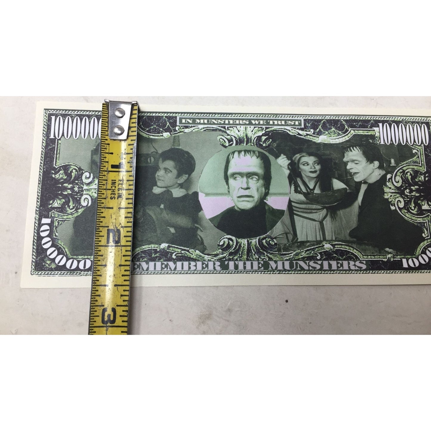 The Addams Family and The Munster's Fantasy Paper Money