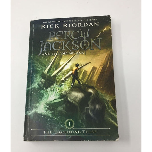 Percy Jackson The Lightning Thief Paperback book by Rick Riordan