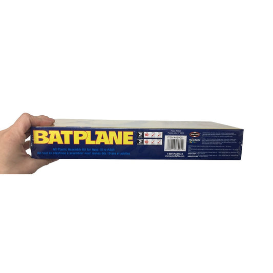 Batman Polar Lights Batplane All Plastic Assembly Kit- New!