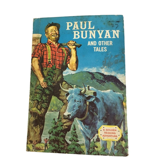 Paul Bunyan and Other Tales Book Hardcover book- A Golden Reading Adventure