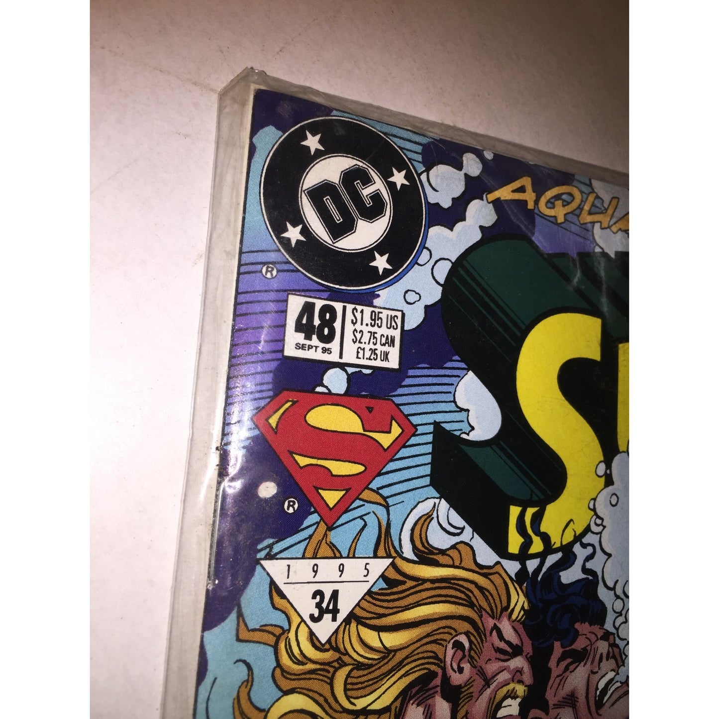 SUPERMAN THE MAN OF STEEL #48 SEPT 1995 DC COMIC BOOK