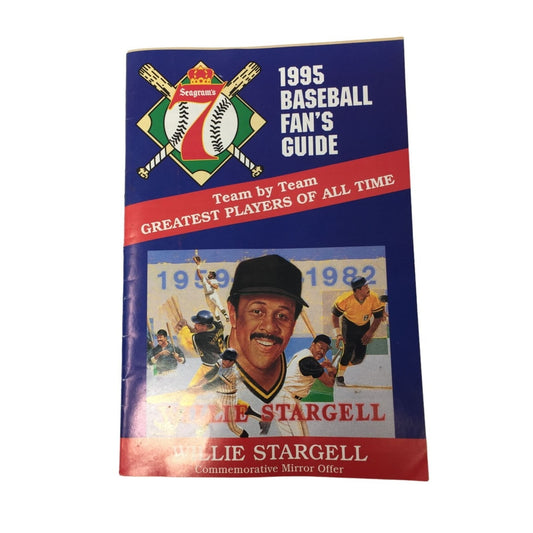 Vintage 1995 Baseball Fan's Guide Team by Team Greatest Players of All Time