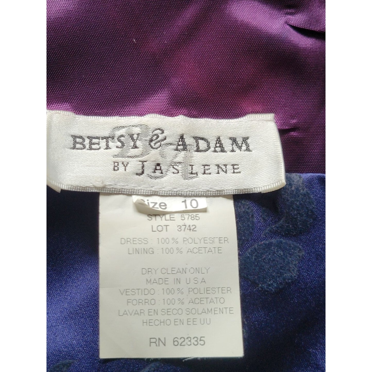 Betsy & Adam by Jas Lene Women's Dress Size 10