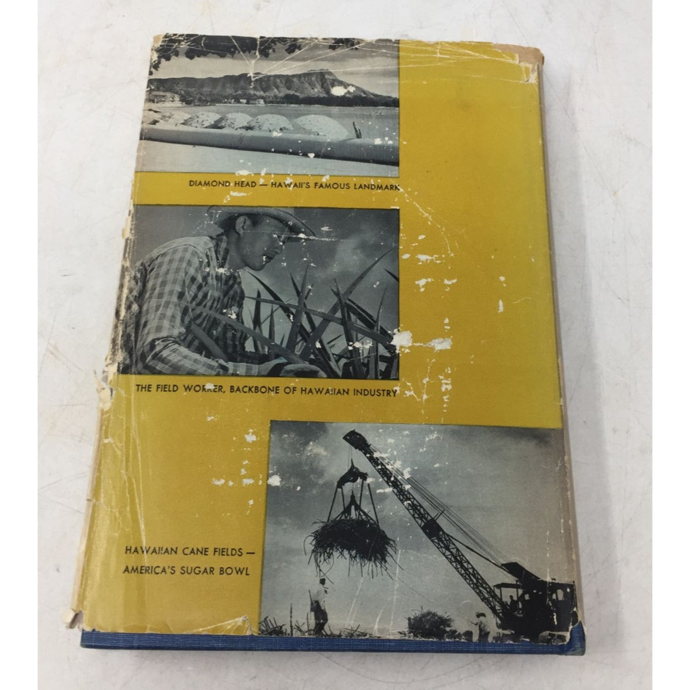 Vintage Hardcover Book Titled Hawaii: The 49th State written by Blake Clark and published around 1947. A+ Stuff  A+ Stuff Vintage Books
