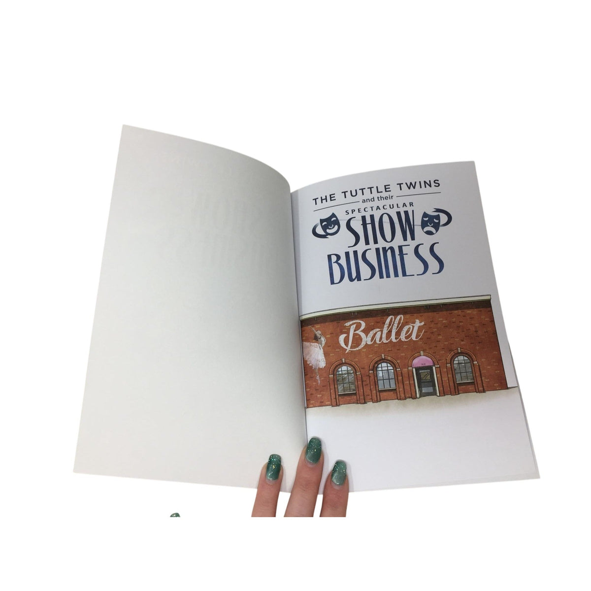 The Tuttle Twins series, titled Spectacular Show Business (Book #8) A+ Stuff  A+ Stuff Books