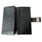 Gucci Black Canvas and Leather Long Wallet