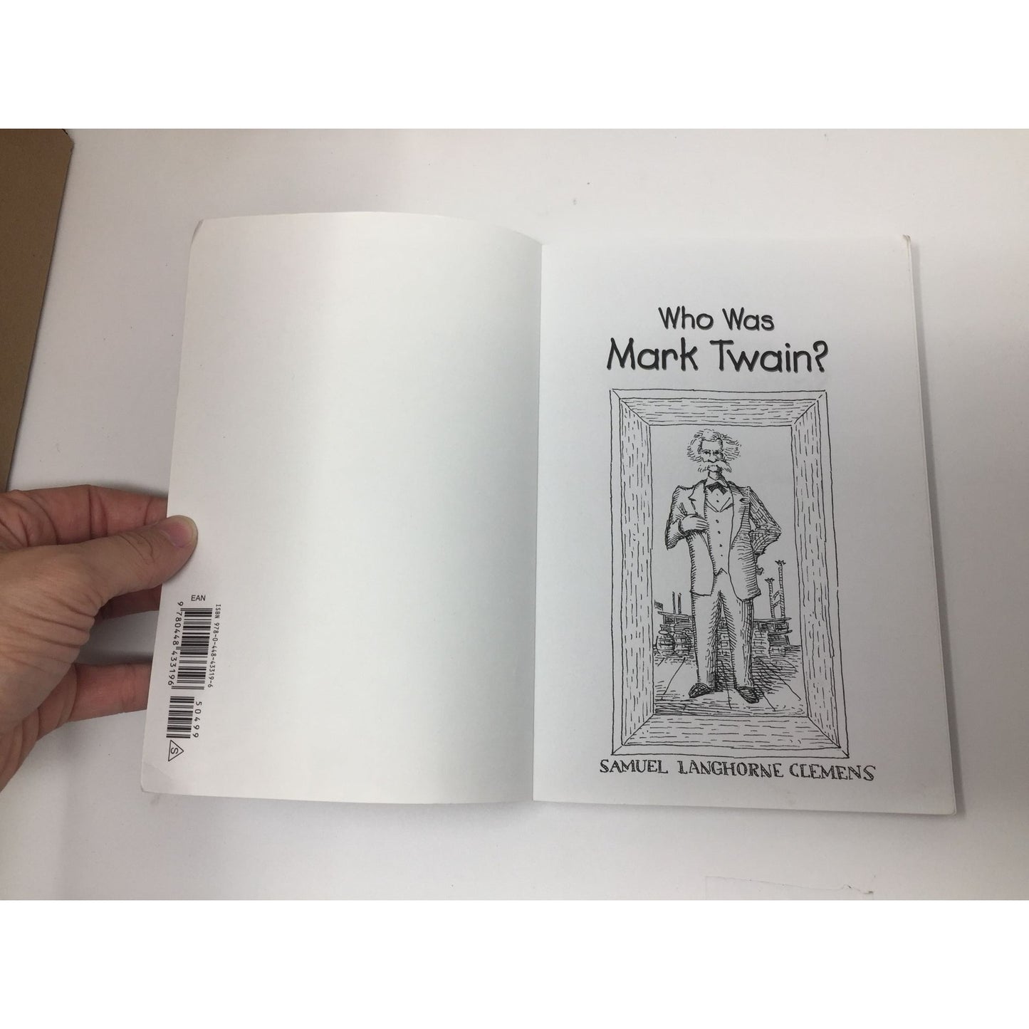 Who Was Mark Twain? book by April Jones Prince And John O'Brien