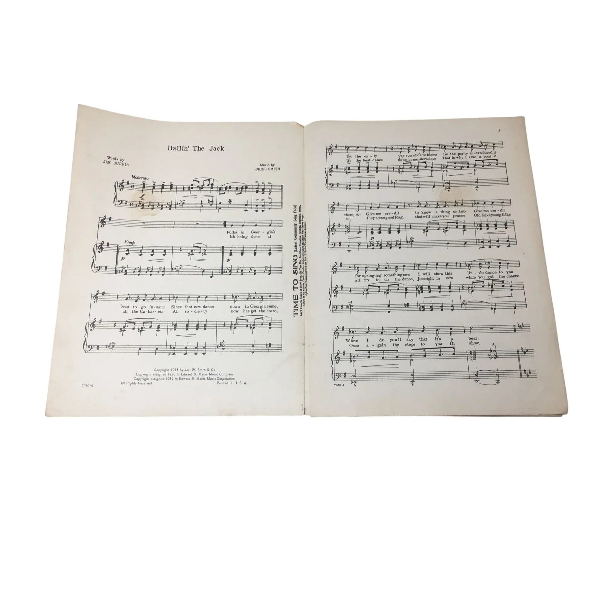 ''Ballin the Jack'' Sheet Music Book - A+ Stuff - SHEET MUSIC - A+ Stuff