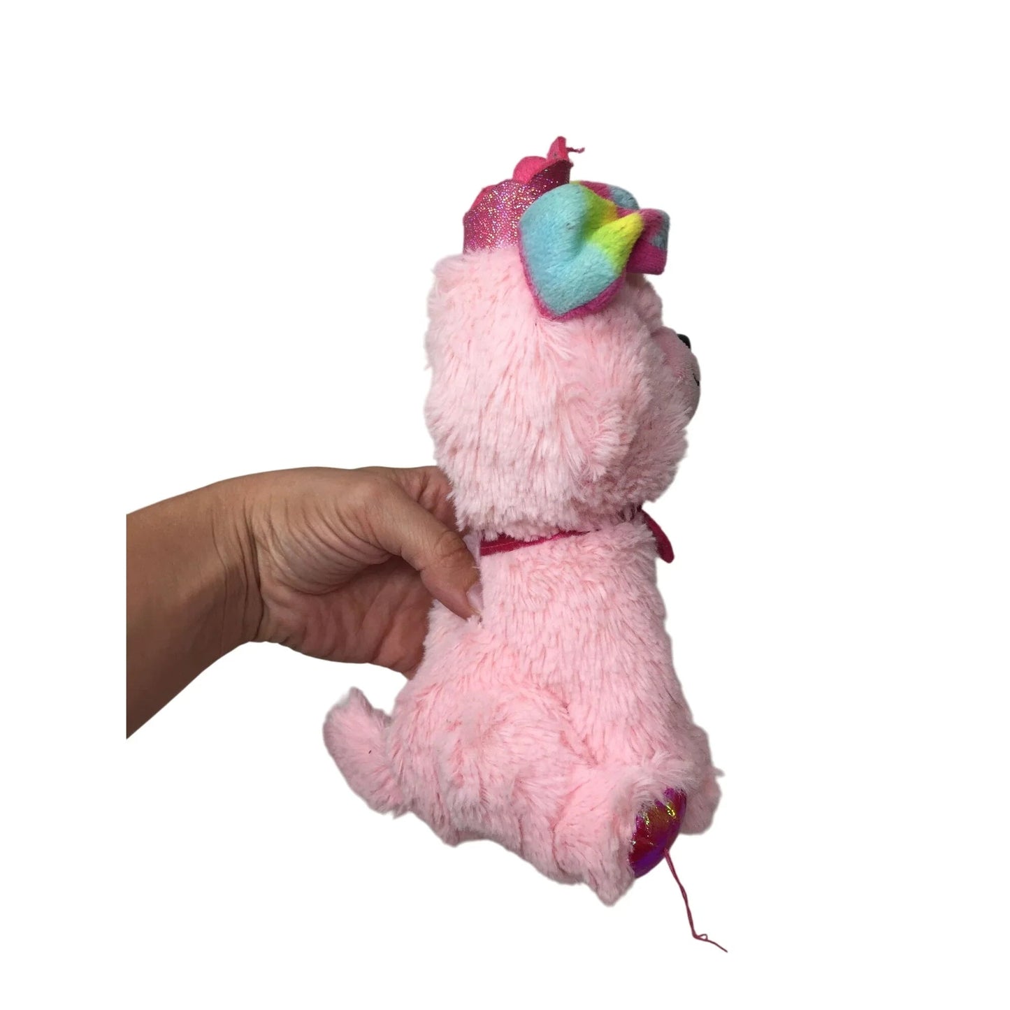 Barbie 2021 Mattel Pink Puppy Dog Plush Stuffed Animal - A+ Stuff - Stuffed Animals - A+ Stuff