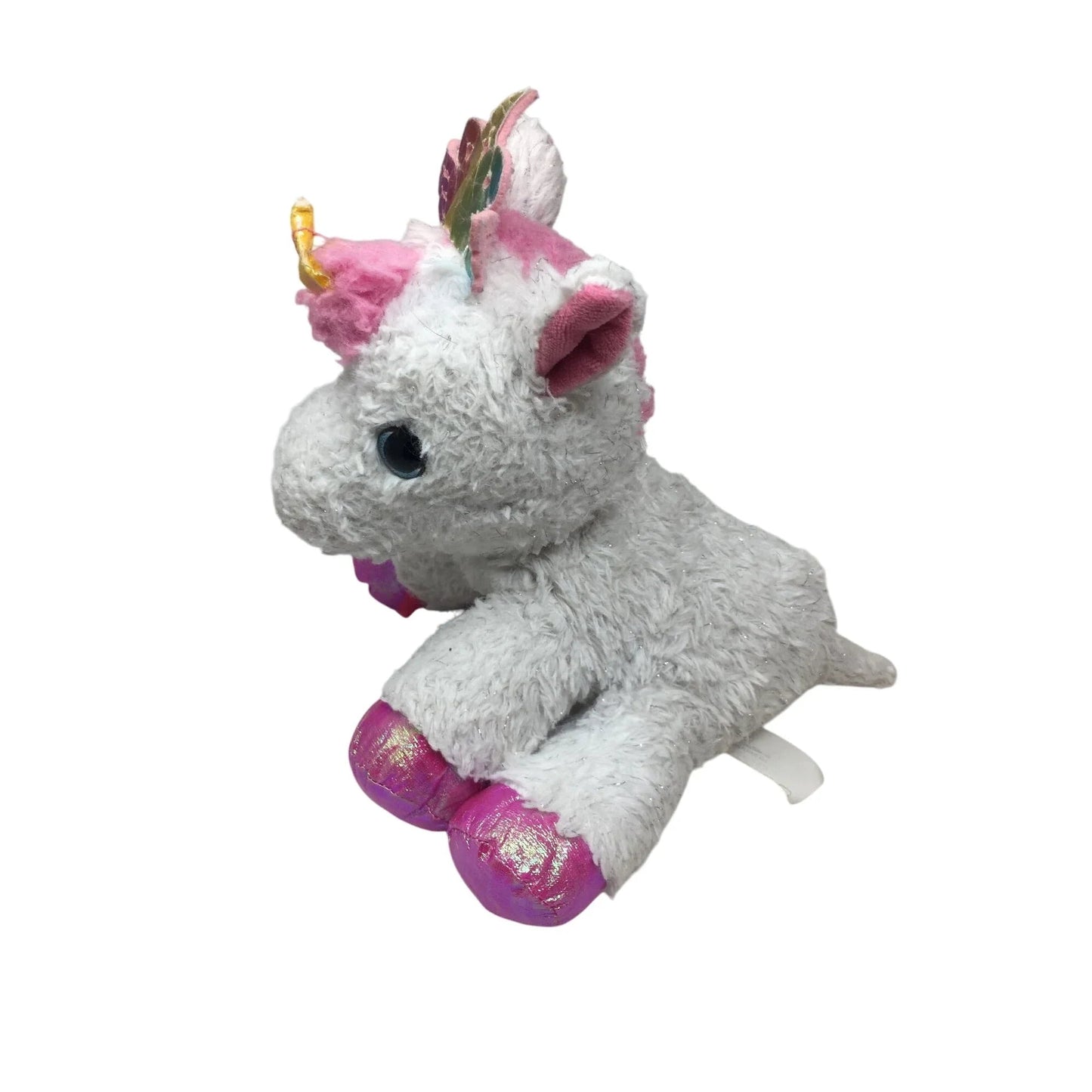 Barbie Mattel White Unicorn Plush Stuffed Animal Toy (Battery Operated) - A+ Stuff - Stuffed Animals - A+ Stuff