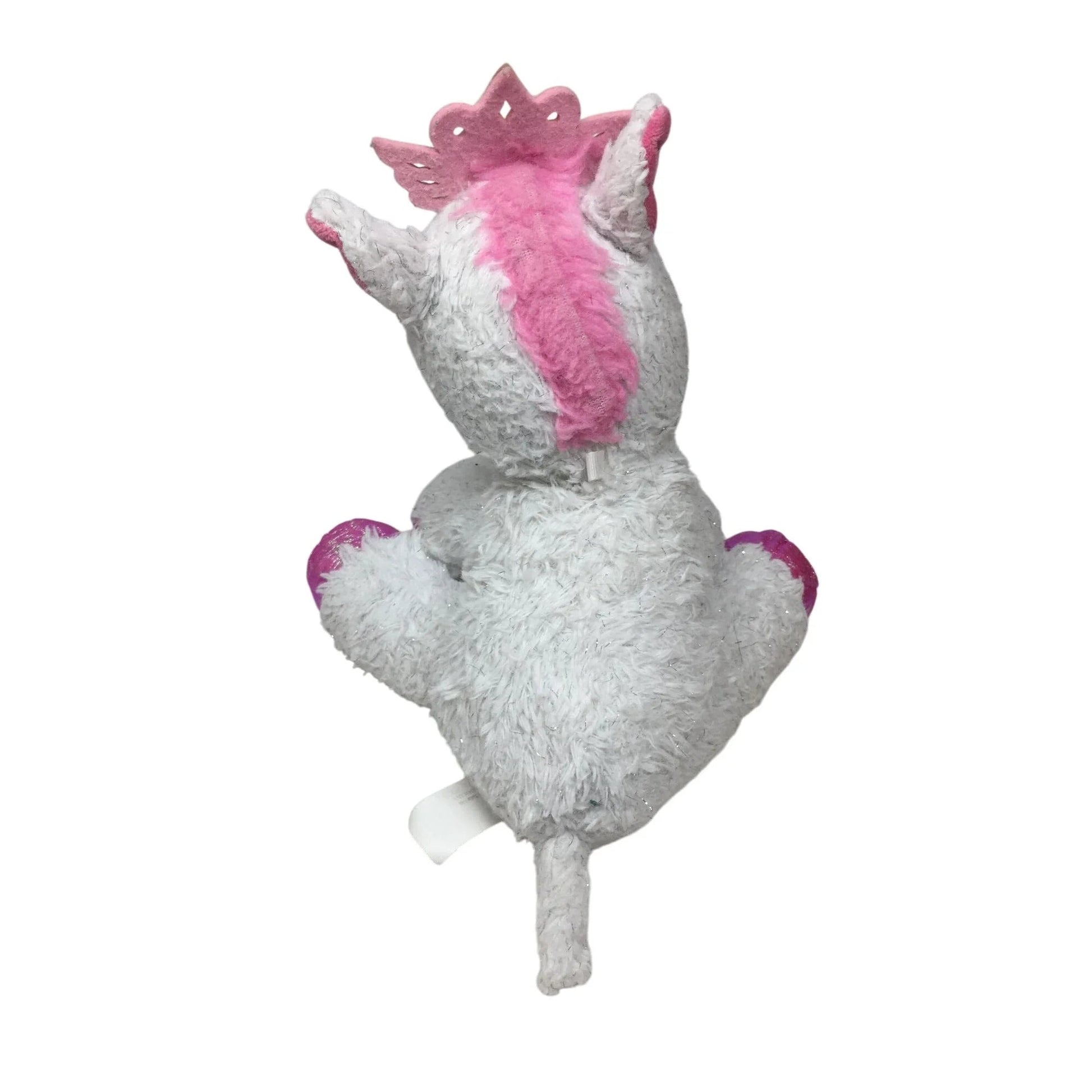 Barbie Mattel White Unicorn Plush Stuffed Animal Toy (Battery Operated) - A+ Stuff - Stuffed Animals - A+ Stuff