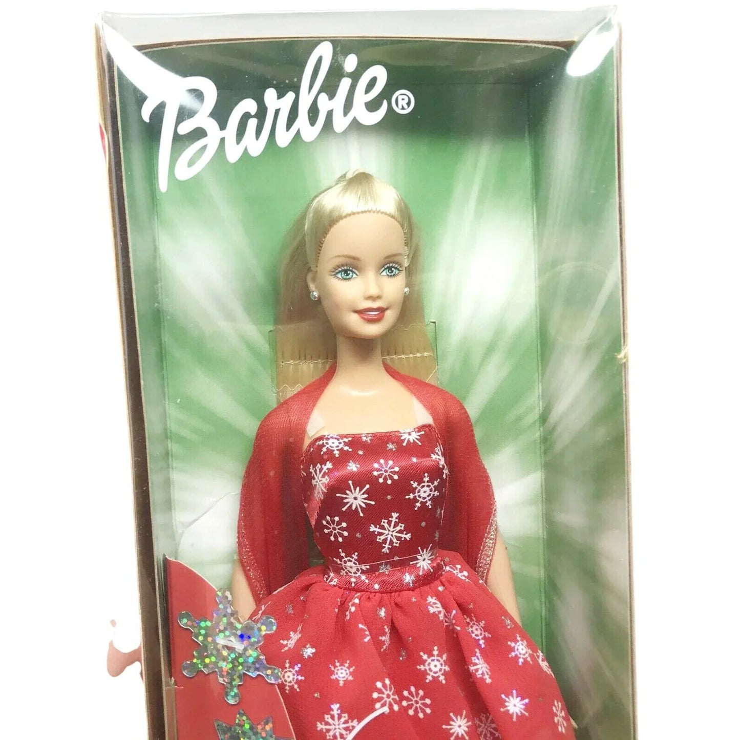 Barbie Season's Sparkle 2001 - 55198 Collectible Holiday Doll - Mattel - Collectible Doll - A+ Stuff