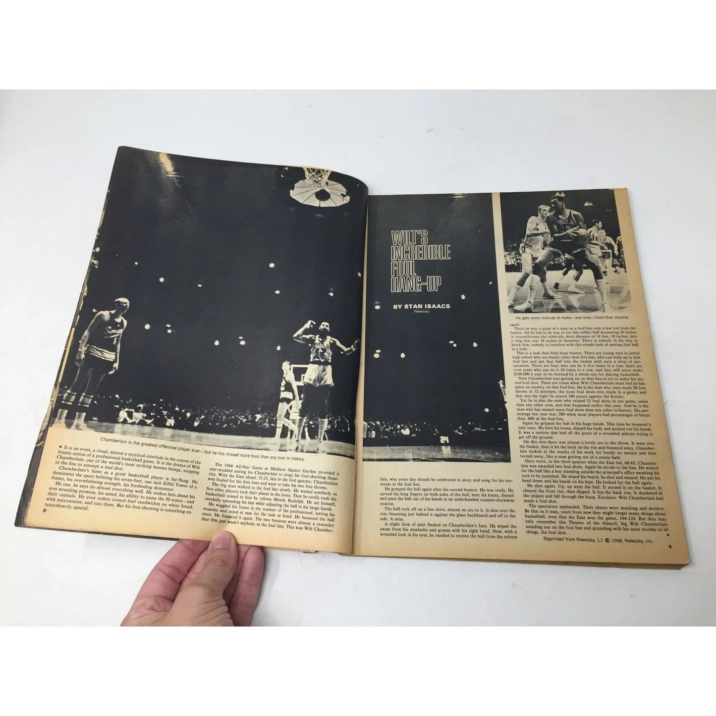 BASKETBALL YEARBOOK 1969 College Pros HS Vintage Magazine - A+ Stuff - Magazines - A+ Stuff